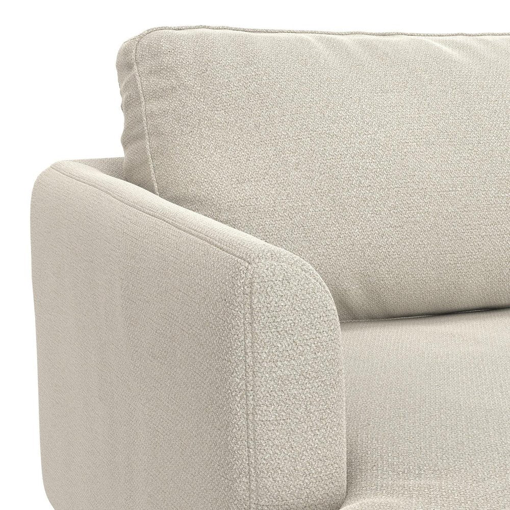 90" Mid-Century Polyester Sofa