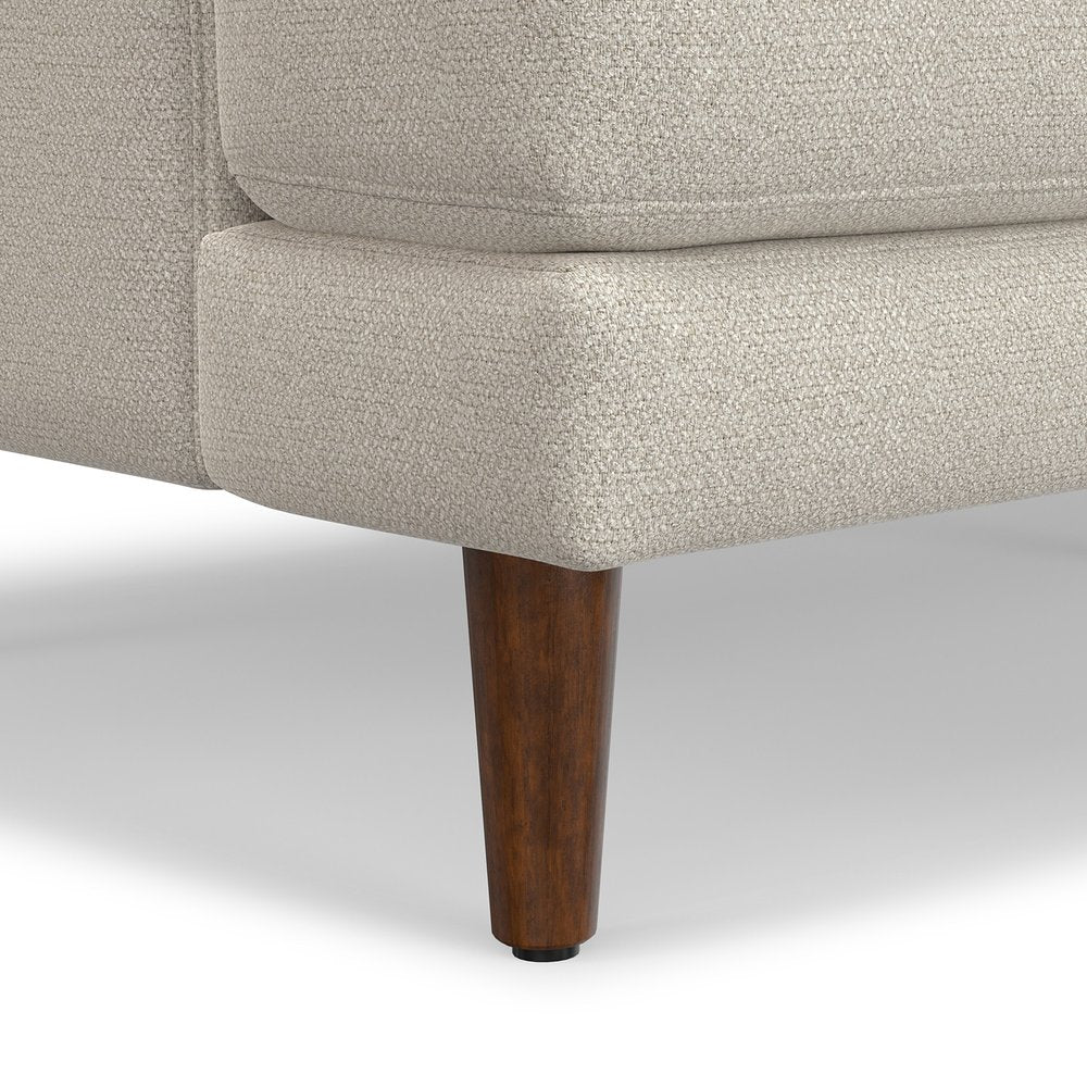 90" Mid-Century Polyester Sofa