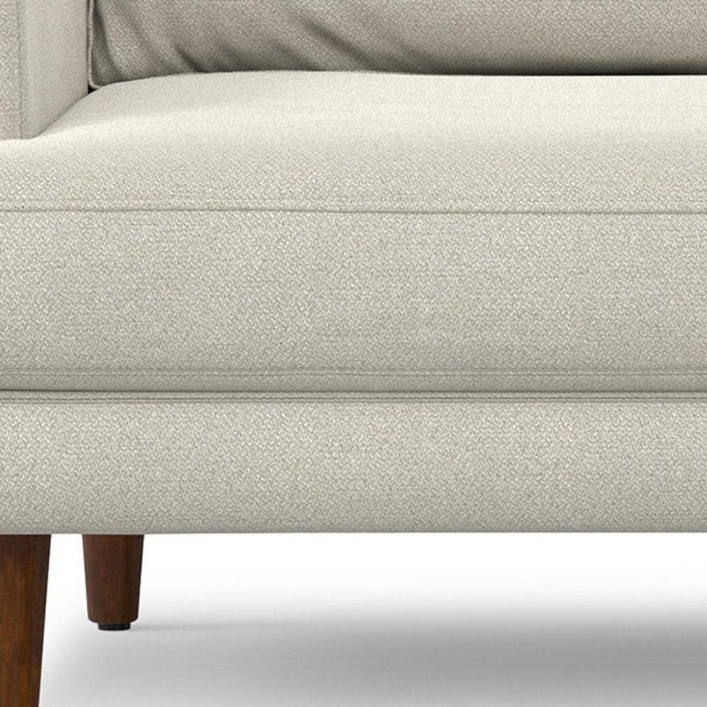 90" Mid-Century Polyester Sofa