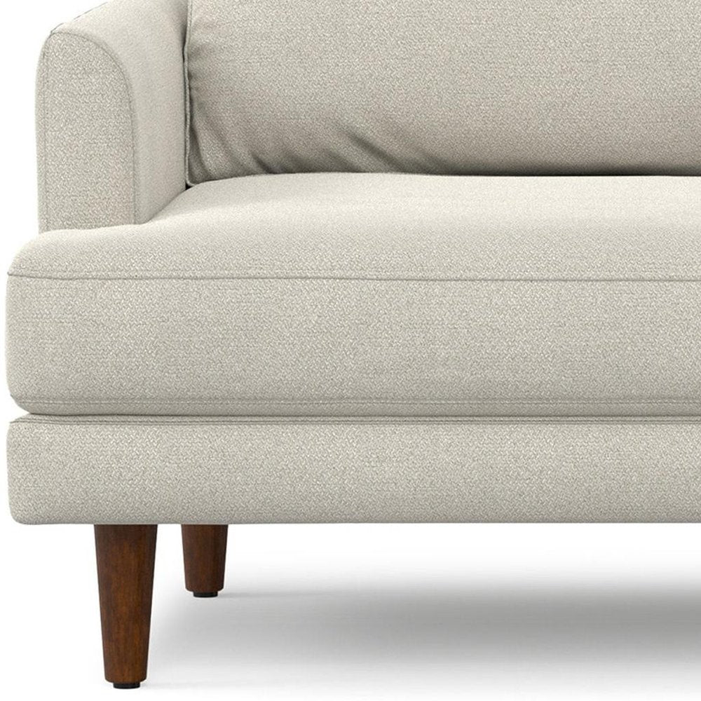 90" Mid-Century Polyester Sofa