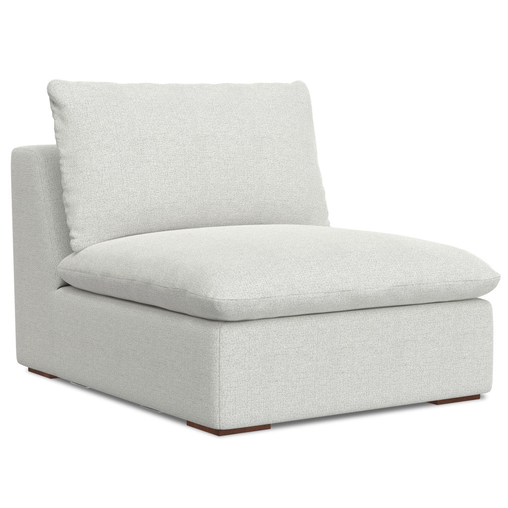 124" Gray Full Pit Modular Sofa