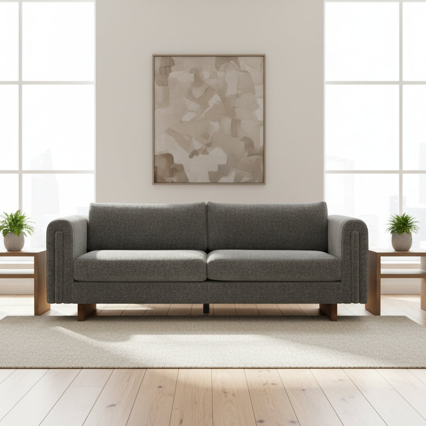 84" Arch Arm Contemporary Sofa