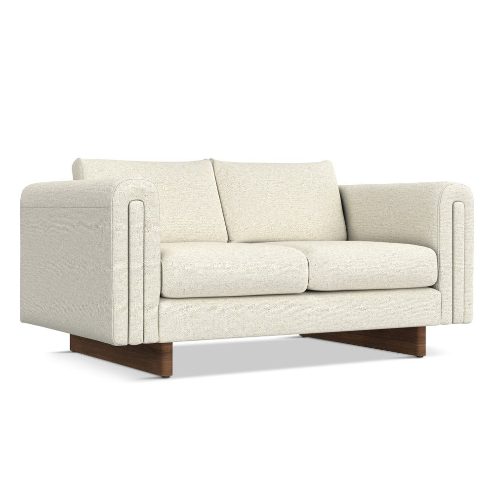 61" Arch Arm Contemporary Loveseat