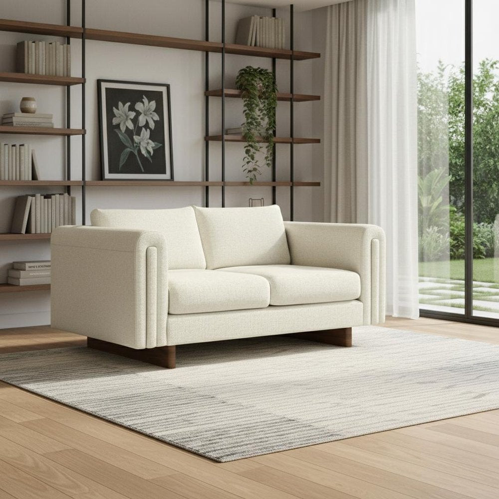 61" Arch Arm Contemporary Loveseat