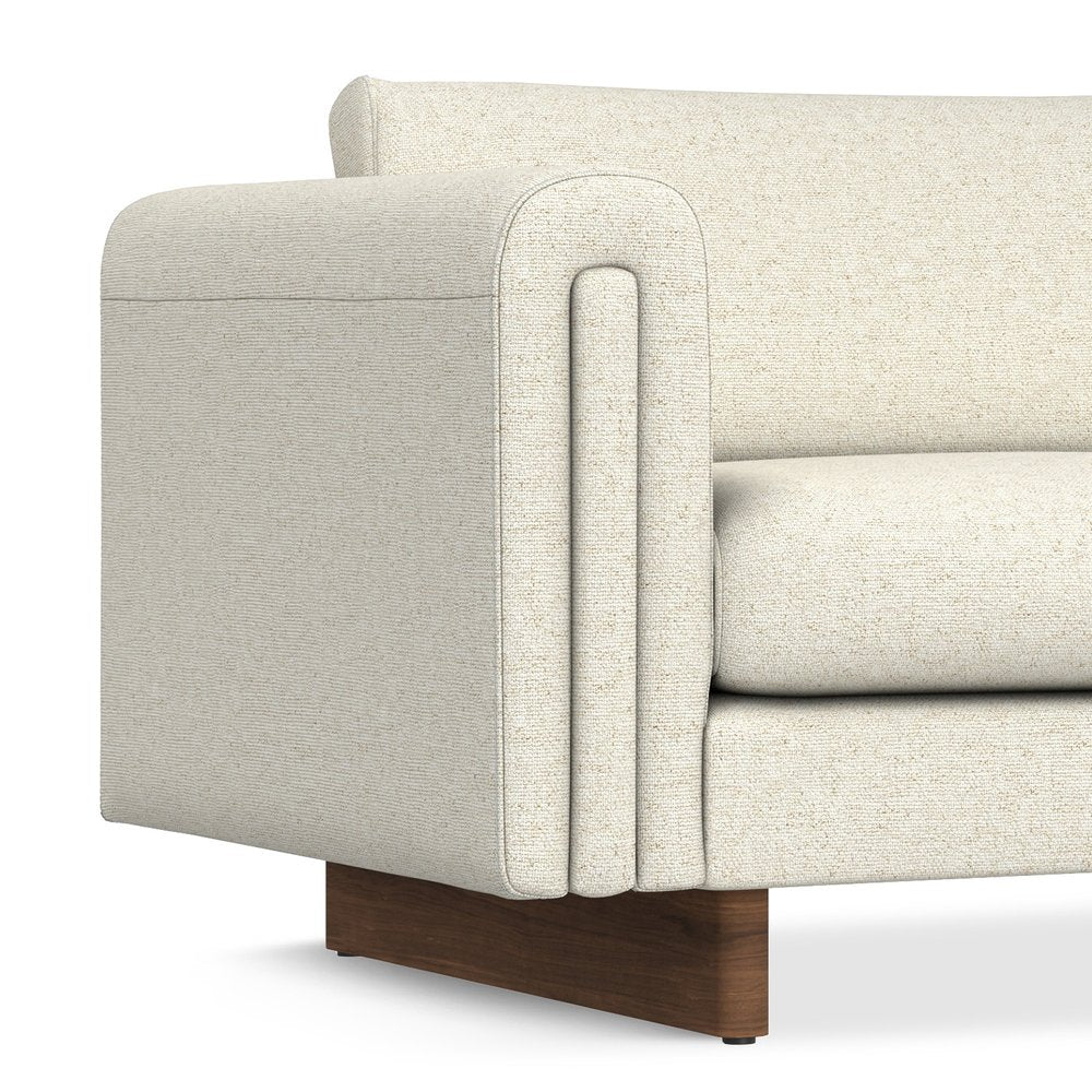 84" Arch Arm Contemporary Sofa