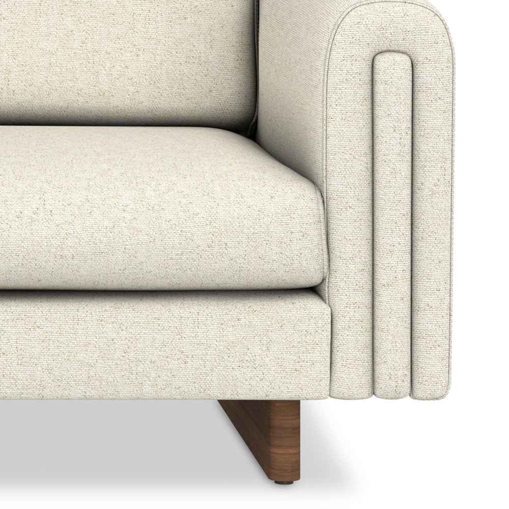84" Arch Arm Contemporary Sofa
