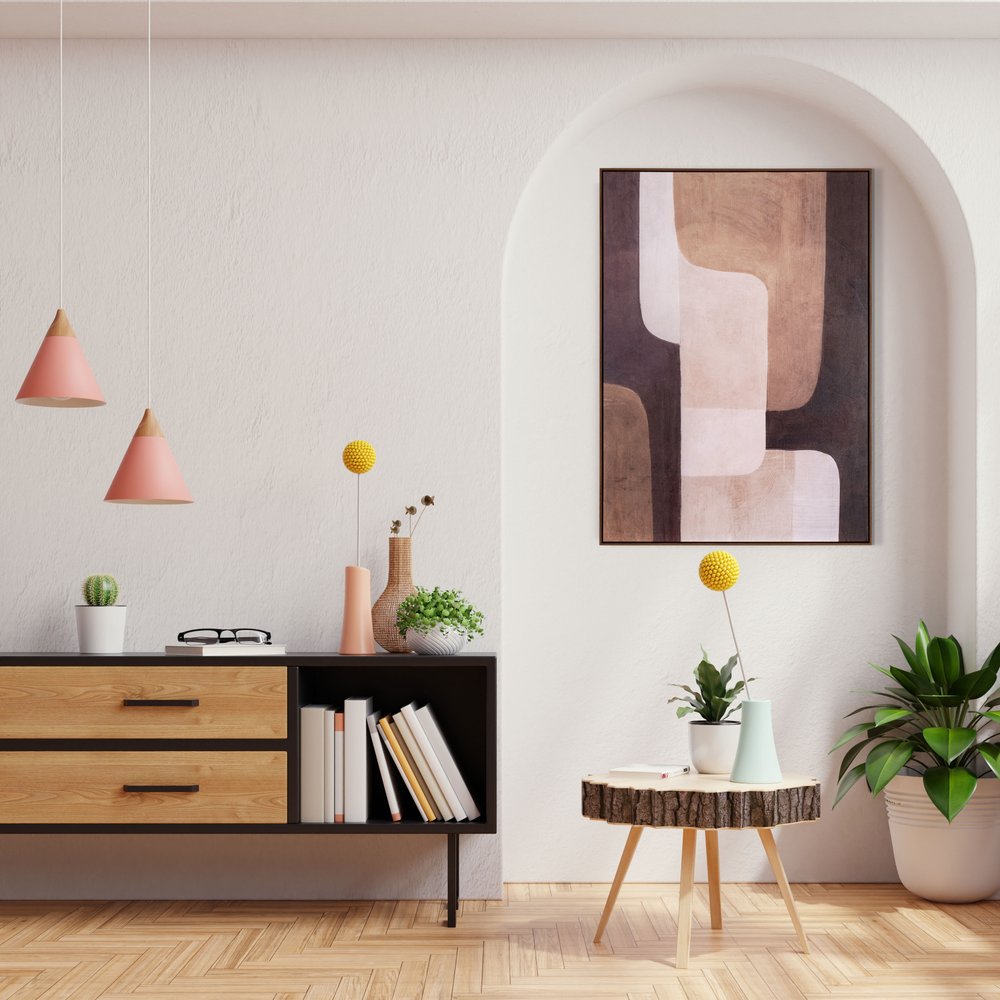 40" x 56" "Moderato" Framed Wall Art