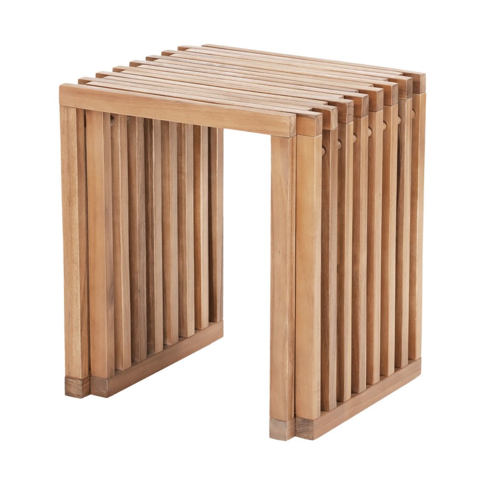 27" Acacia Wood Modular Patio Bench