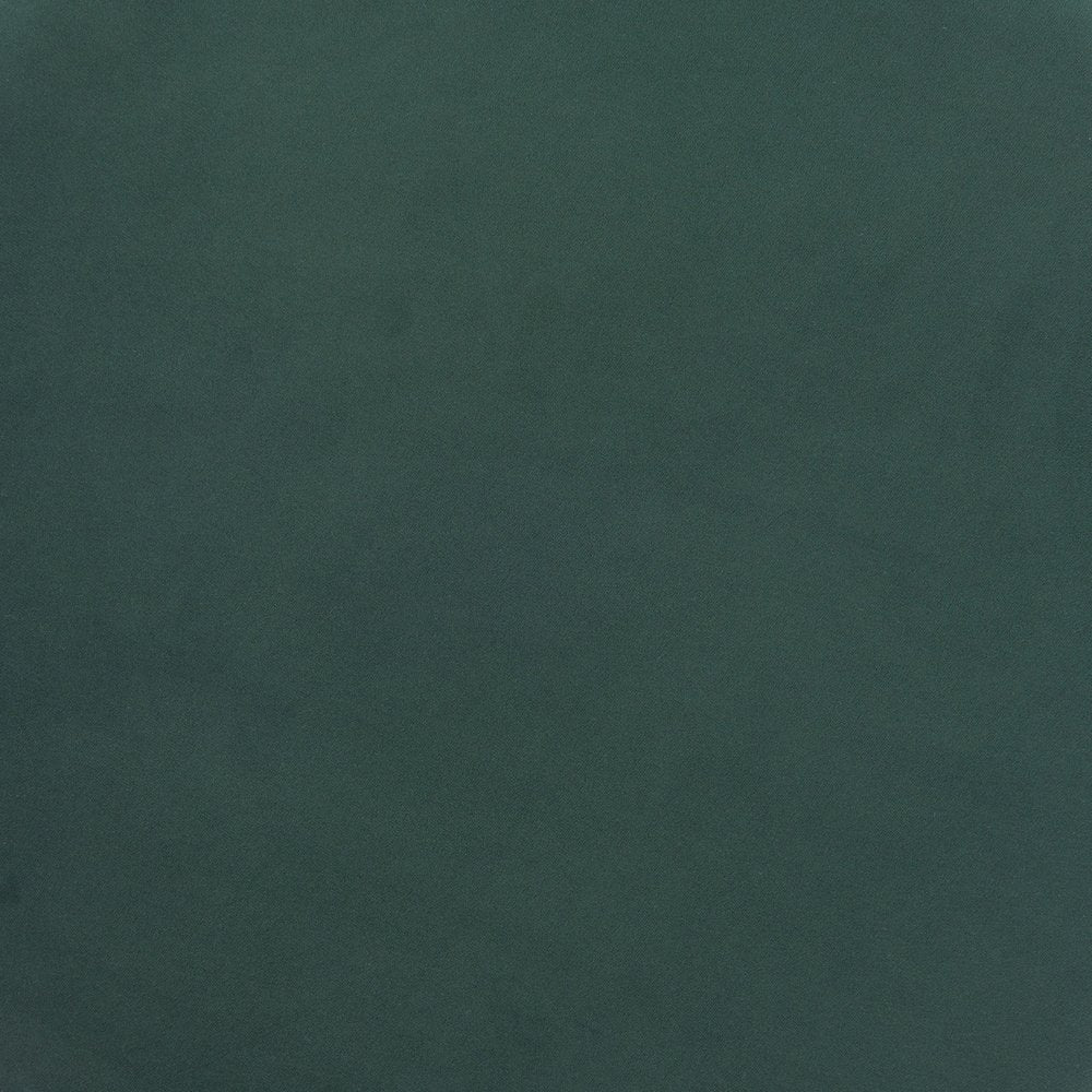 20" Green and Brown Round Wood Ottoman