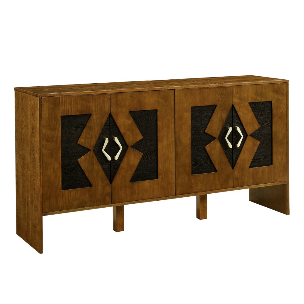 60" Wood Deco Design Sideboard
