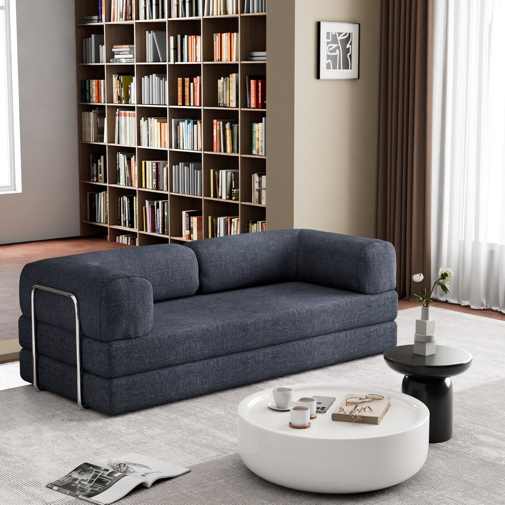82" Chenille Modular Sofa
