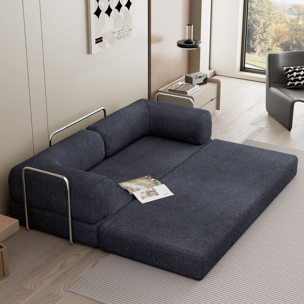 82" Chenille Modular Sofa