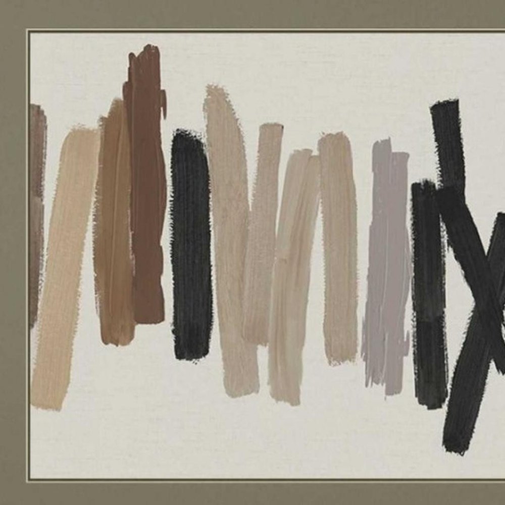 47" x 35" "Strokes" Framed Wall Art