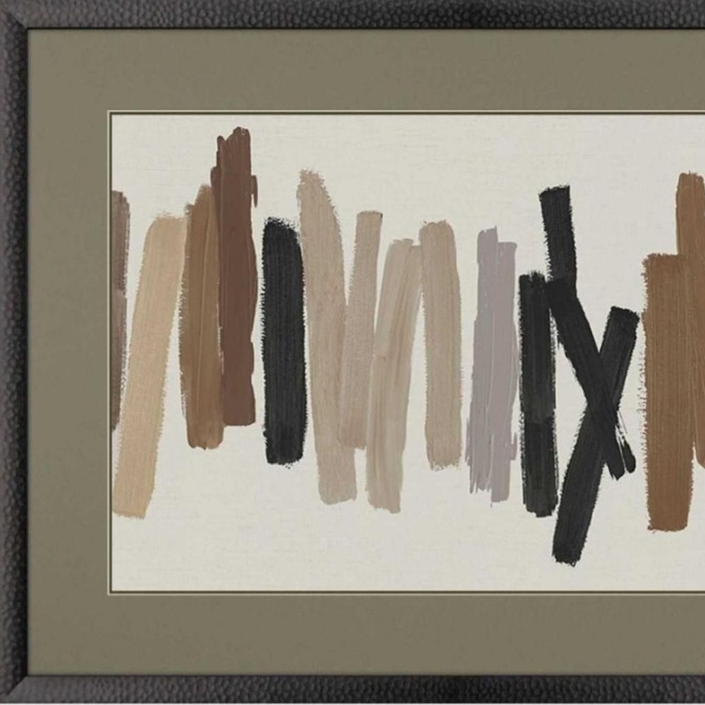 47" x 35" "Strokes" Framed Wall Art