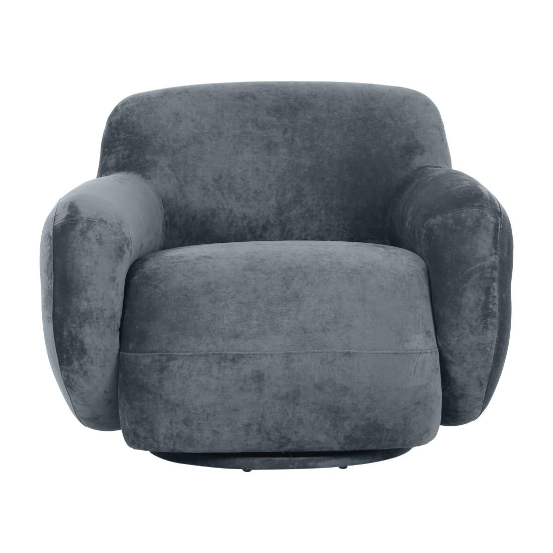 38" Gray Retro Future Velvet Sofa