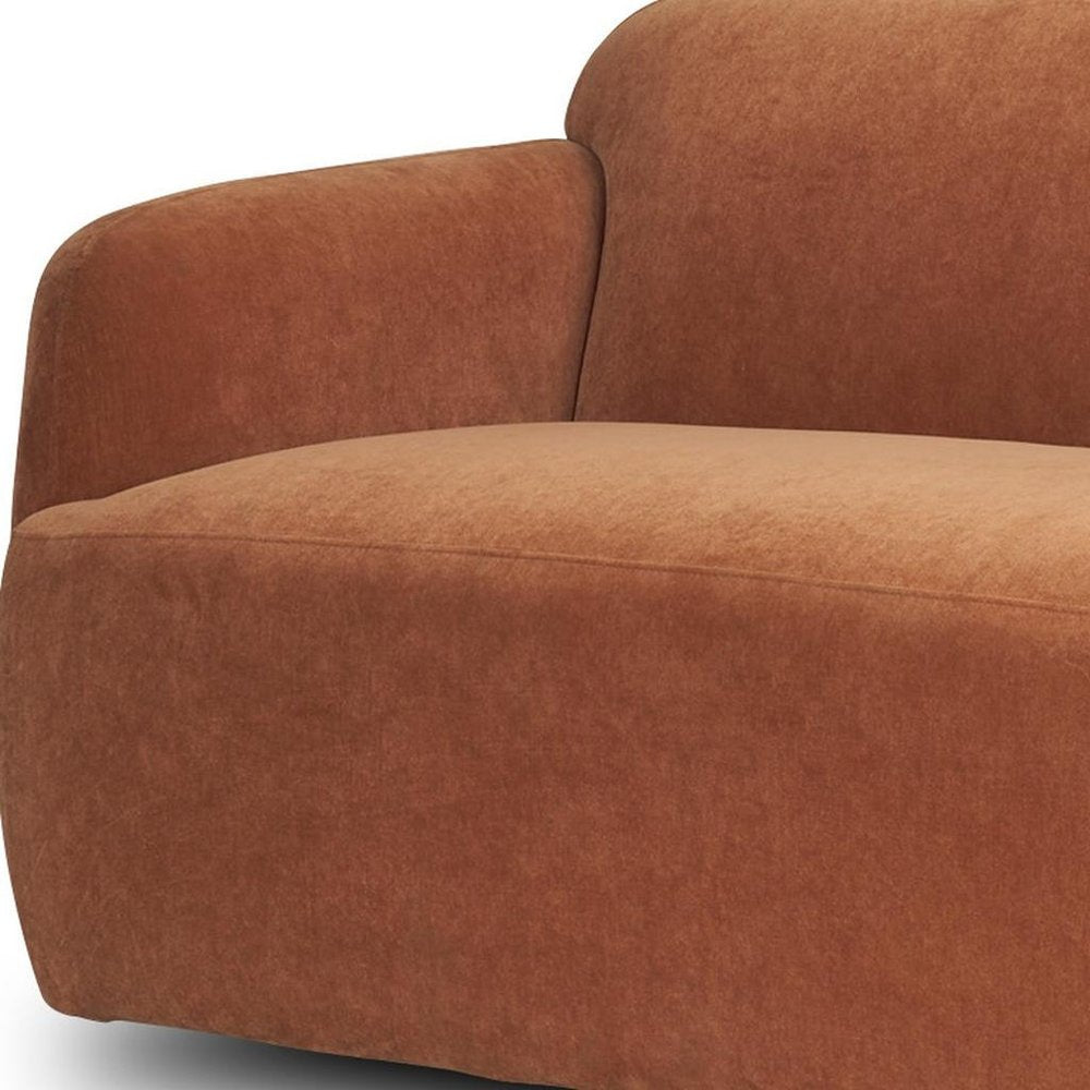 90" Foam Chenille Sofa