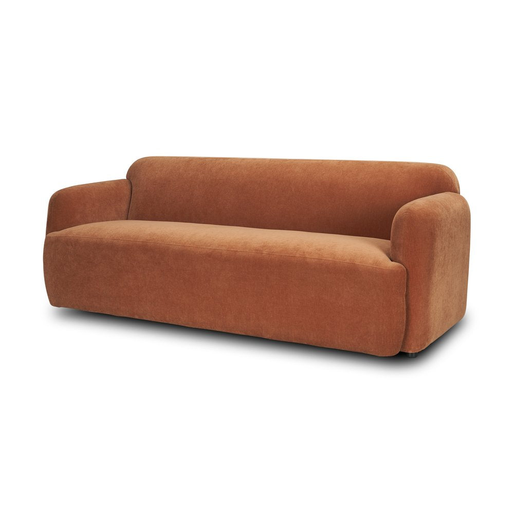 90" Foam Chenille Sofa