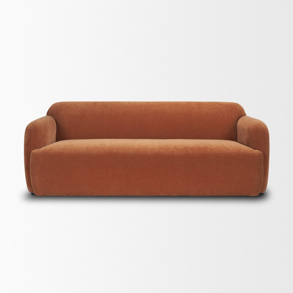 90" Foam Chenille Sofa