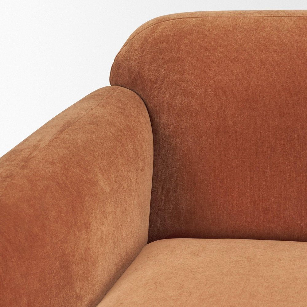 90" Foam Chenille Sofa
