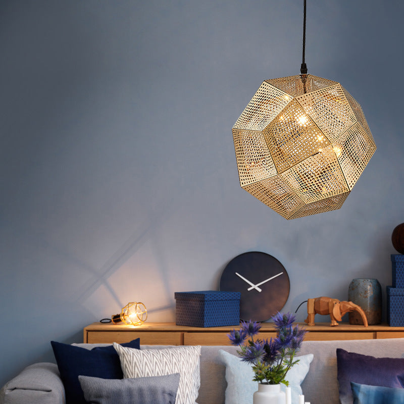 Modern Polyhedral Pendant Light (Multiple Variations)