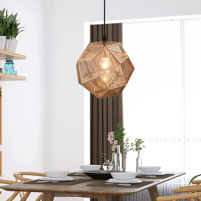 Modern Polyhedral Pendant Light (Multiple Variations)