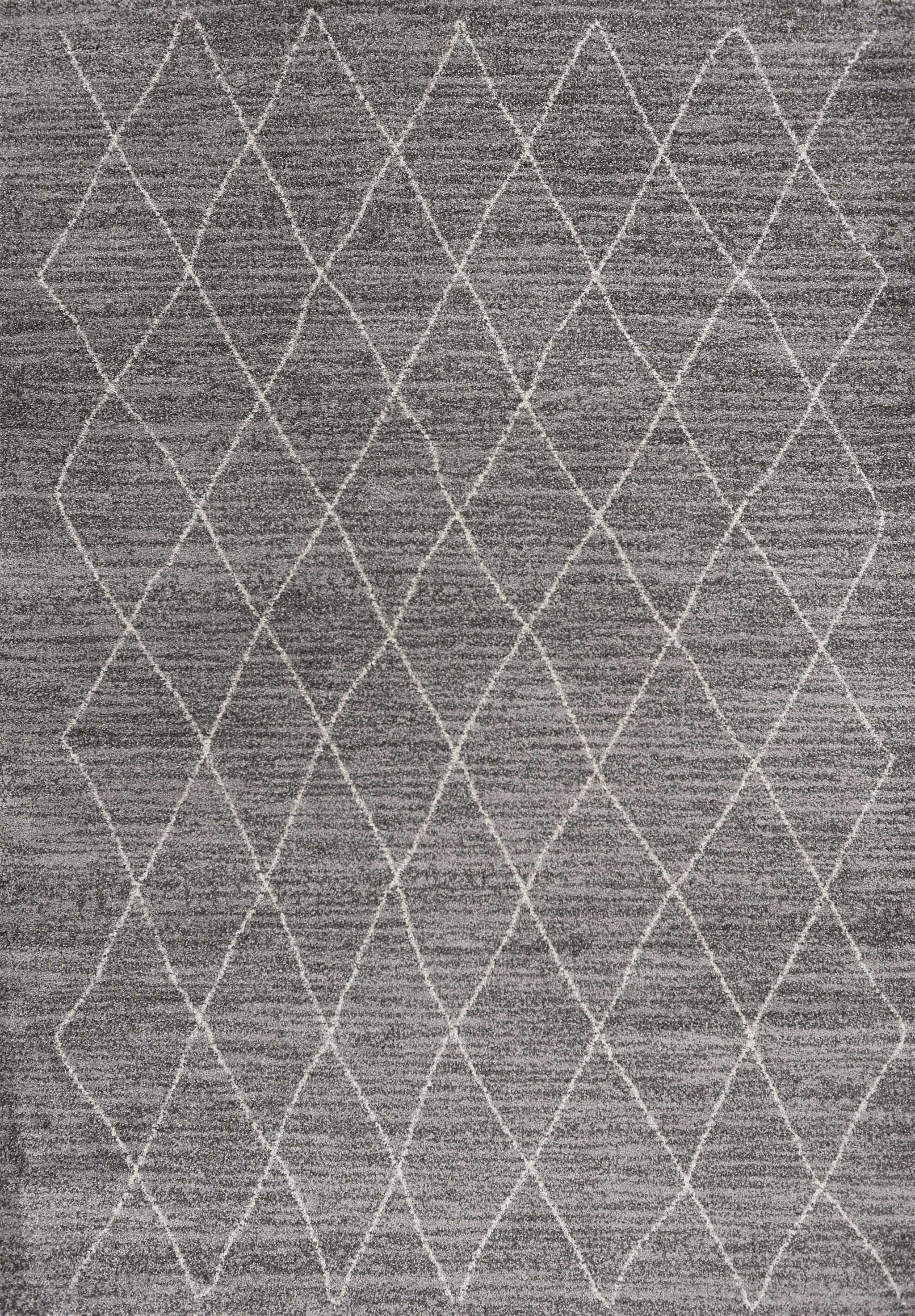 Gray Diamonds Area Rug