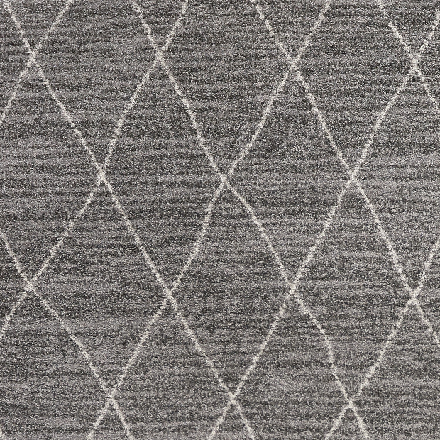 Gray Diamonds Area Rug