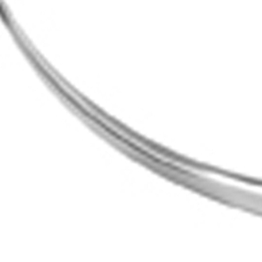 47" Silver Longhorn Bull Wall Decor