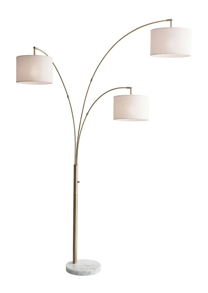 74" Three-Light Arc Tree Floor Lamp