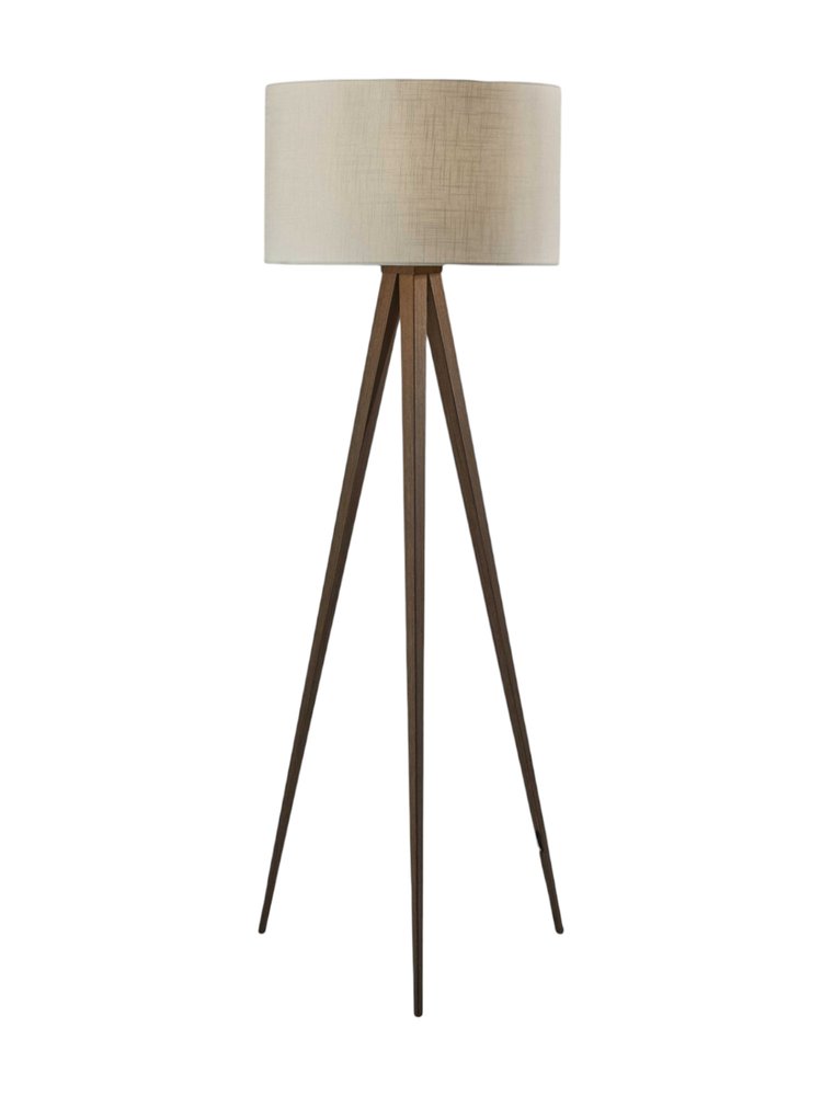 61" Tripod Floor Lamp with Drum Shade