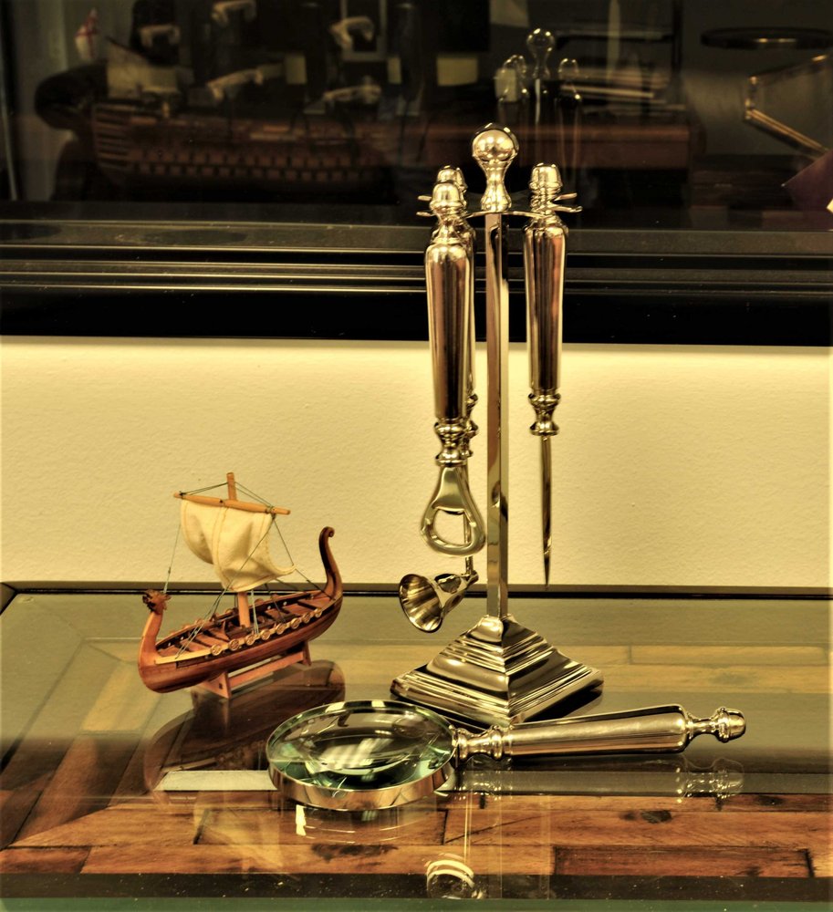 Silver Multi-Tool Functional Desk Decor