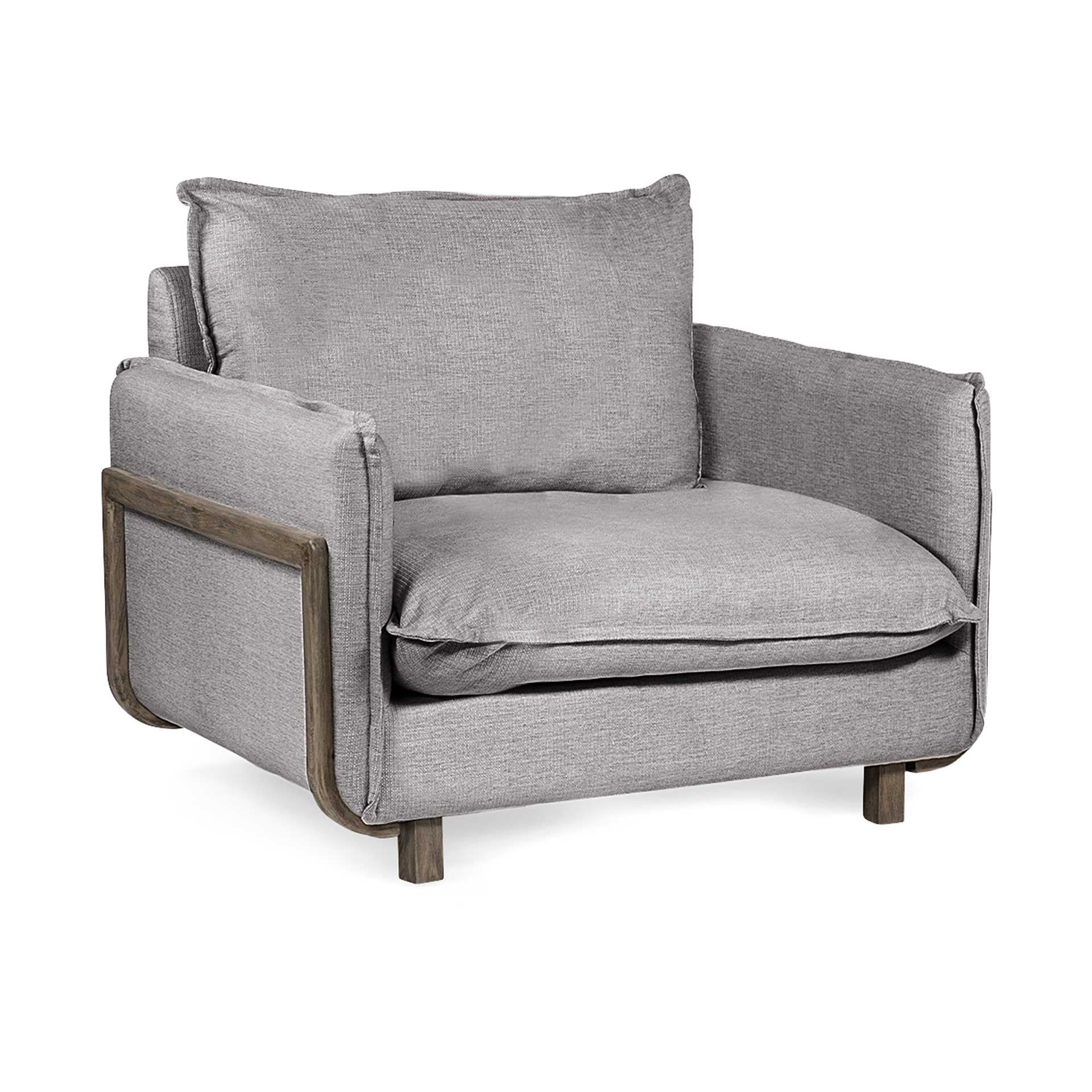 43" Cushion Back Club Chair