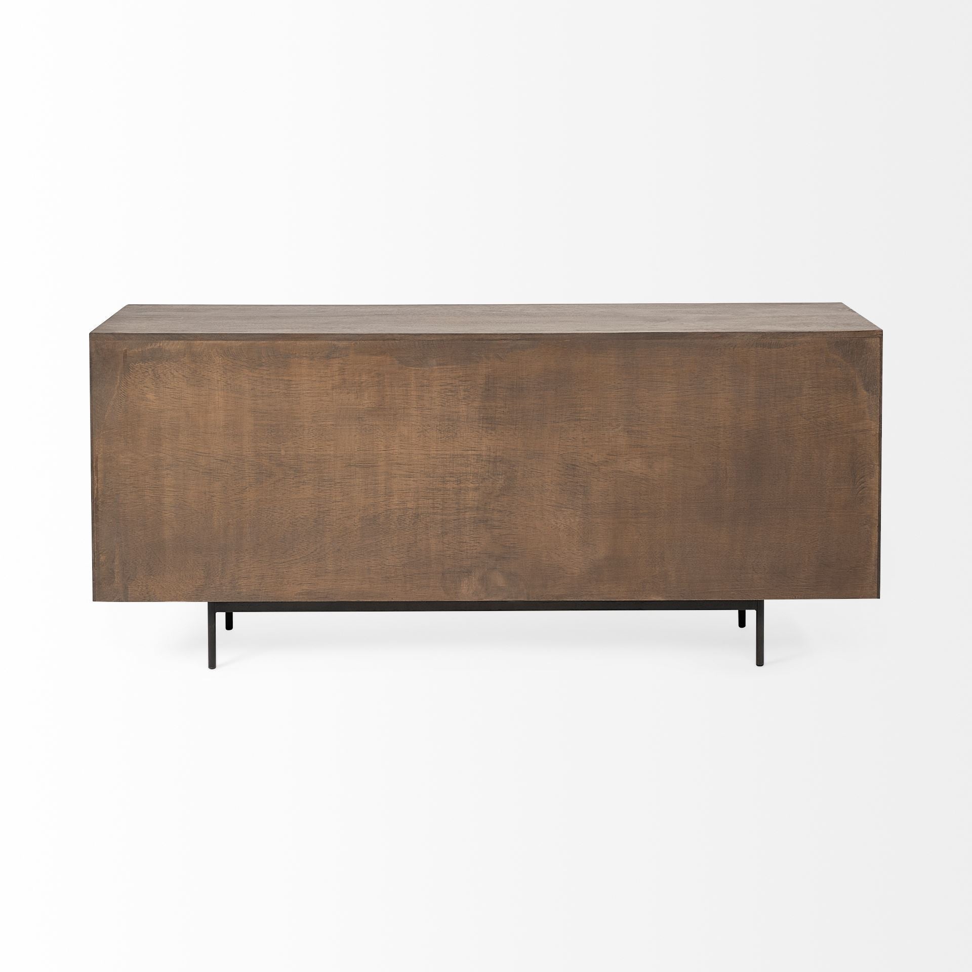 70" Brown Mid-Century Sideboard