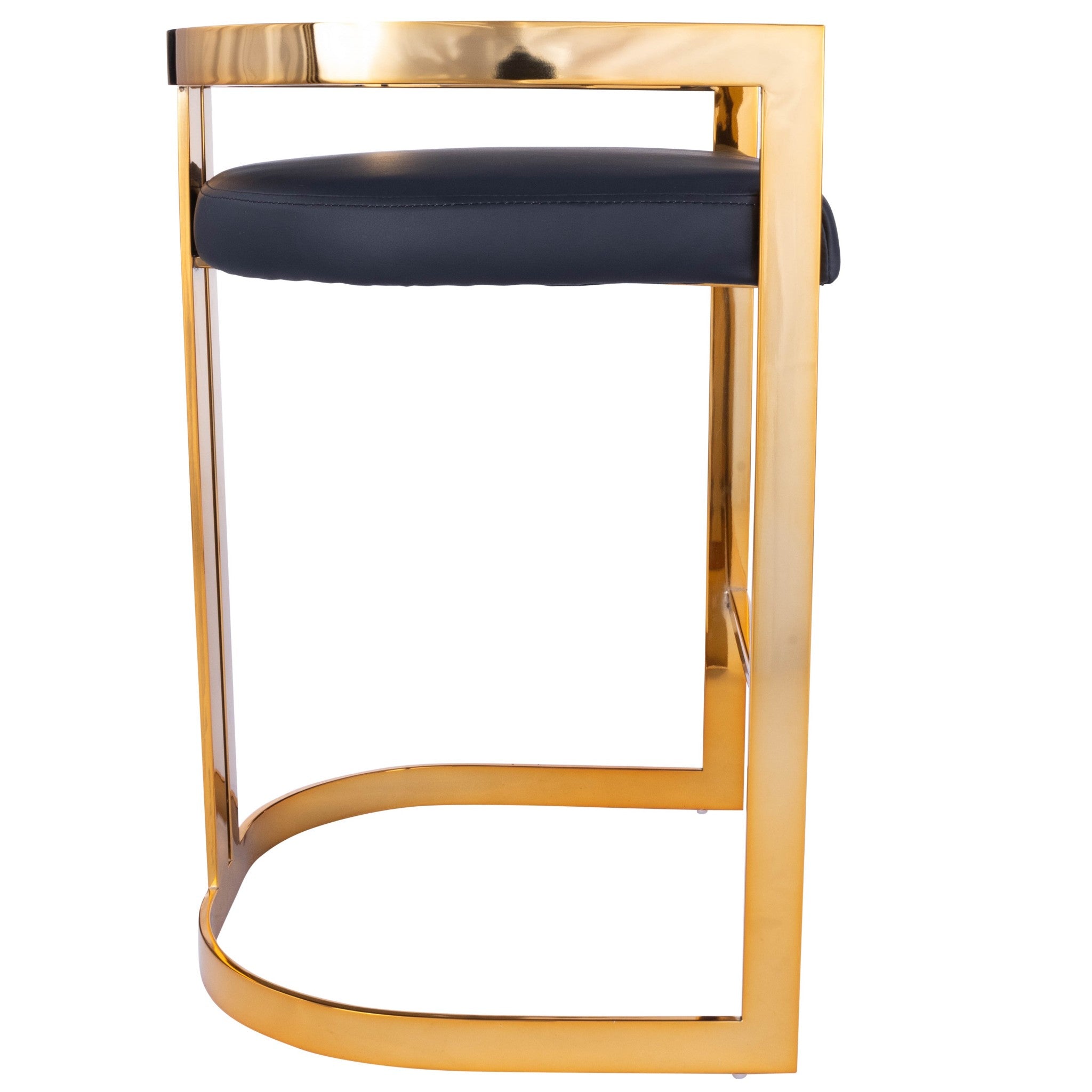 28" Low Back Barrel Bar Chair