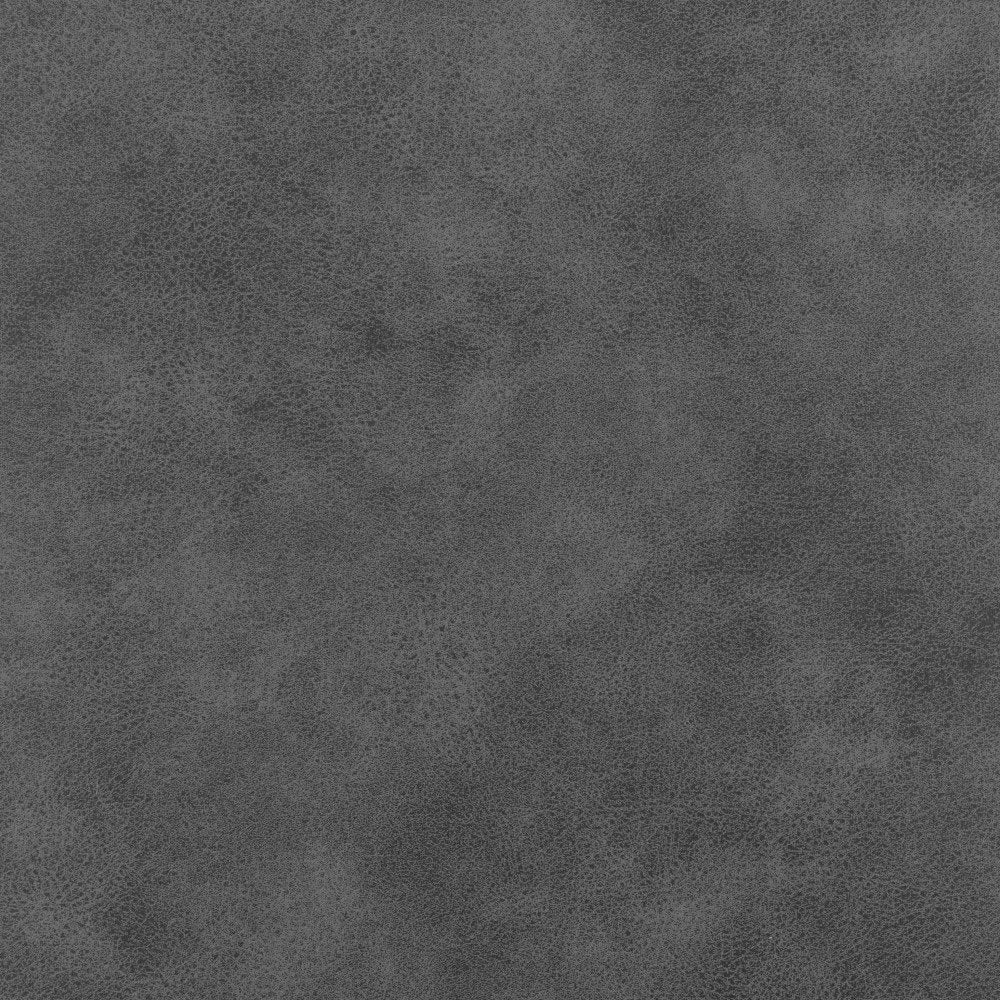 72" Gray Faux Leather Mid-Century Sofa