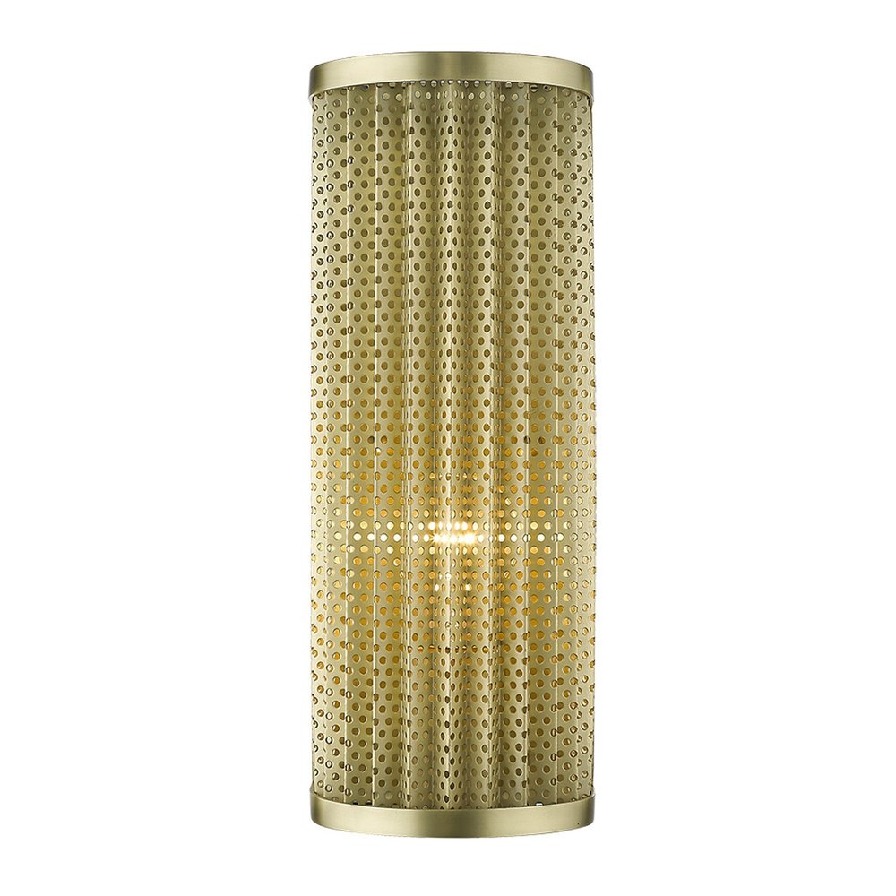 Basetti 1-Light Gold Sconce Wall Light