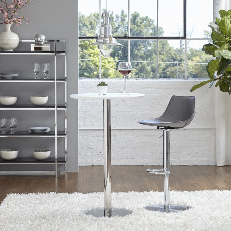 39" Low Back Adjustable Bar Chair