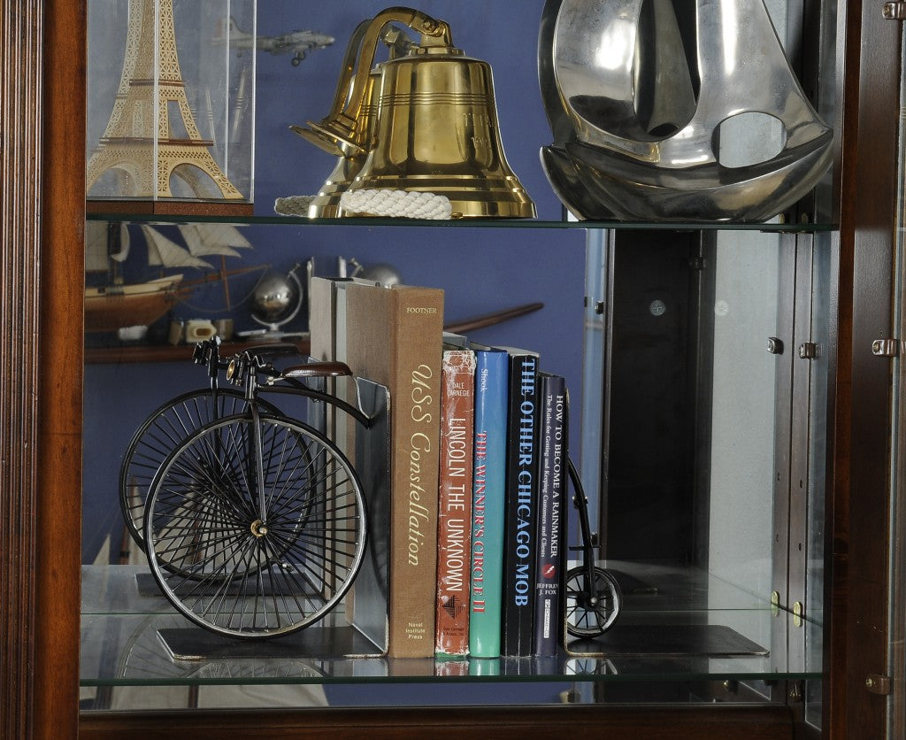 12" Penny Farthing Bicycle Bookends