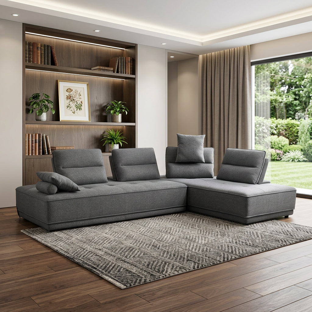 124" 2 pc. Modular Sofa