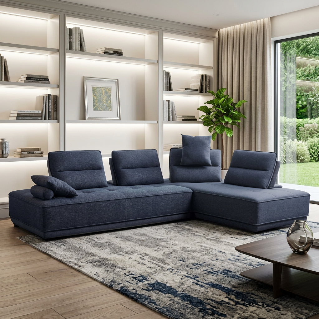 124" 2 pc. Modular Sofa