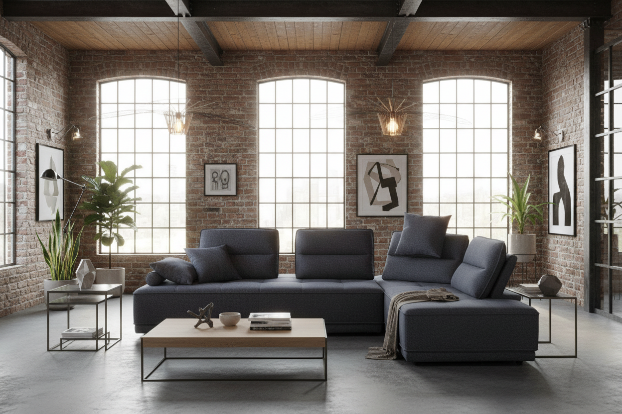 124" 2 pc. Modular Sofa