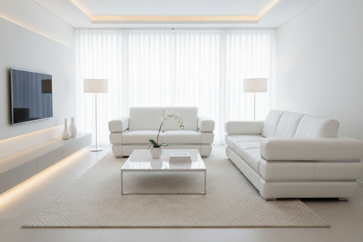 48" Italian Leather Contemporary Club Chair