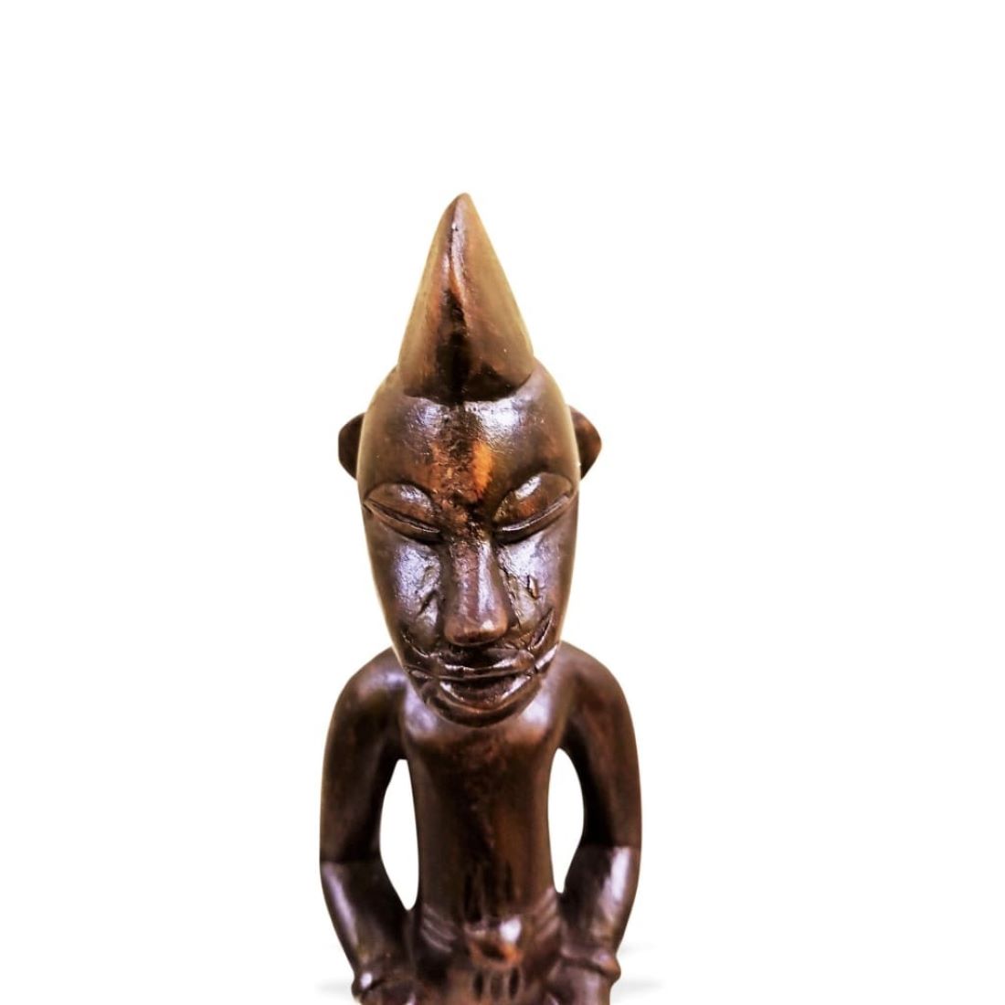 6" West African Bronze Wood Senufo Sculpture