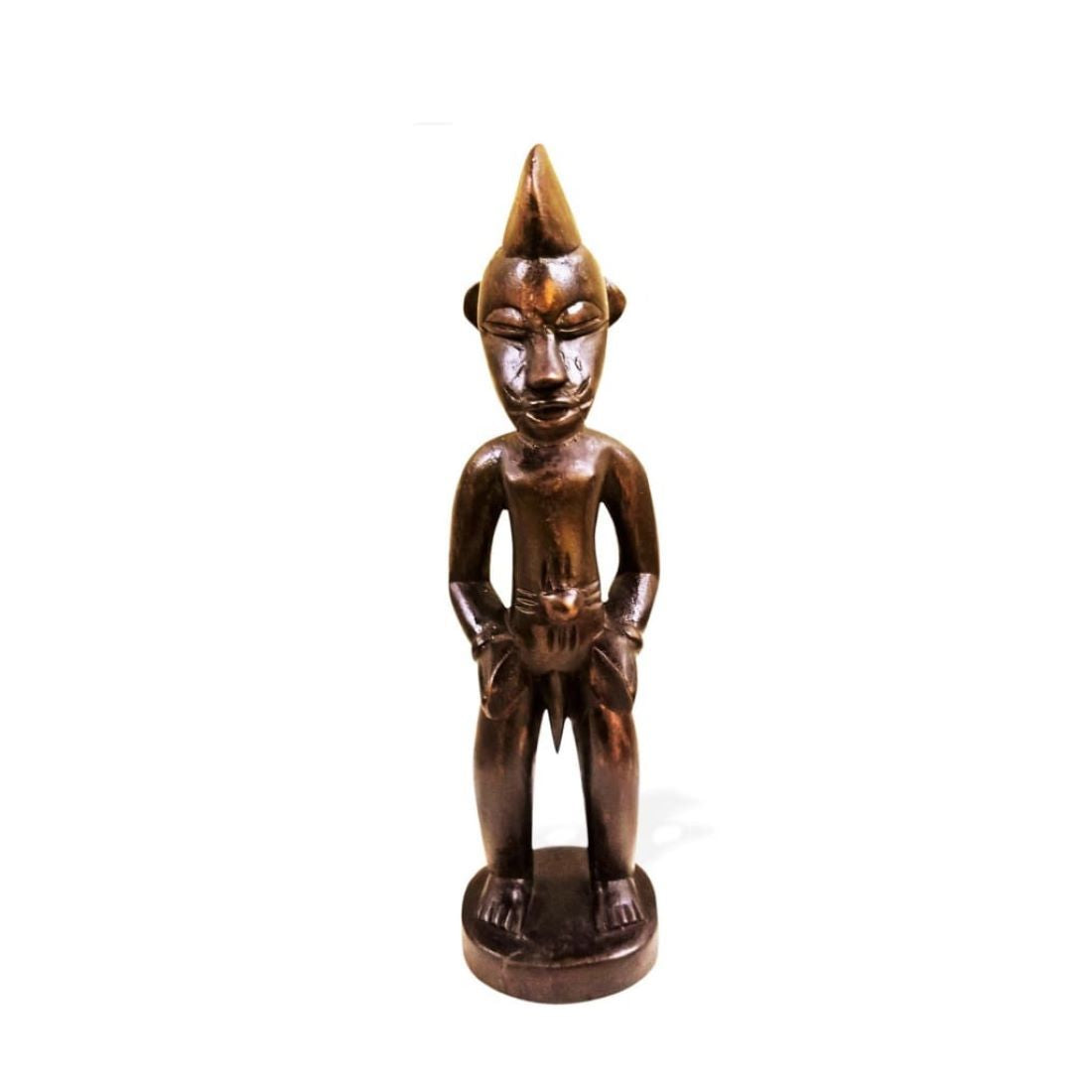 6" West African Bronze Wood Senufo Sculpture