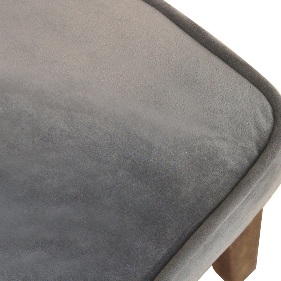 Set of Two 21" Velvet Parsons Dining Chair
