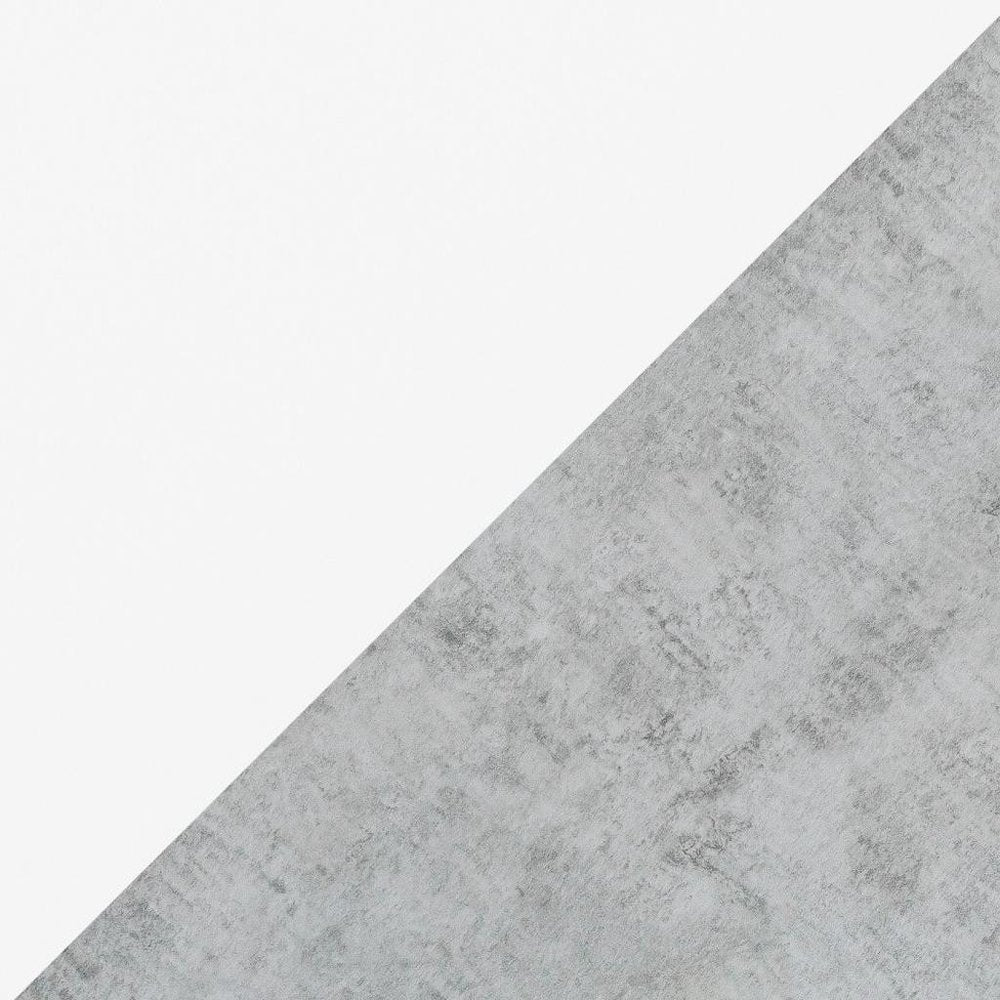 47" Gray and White Contemporary Open TV Stand