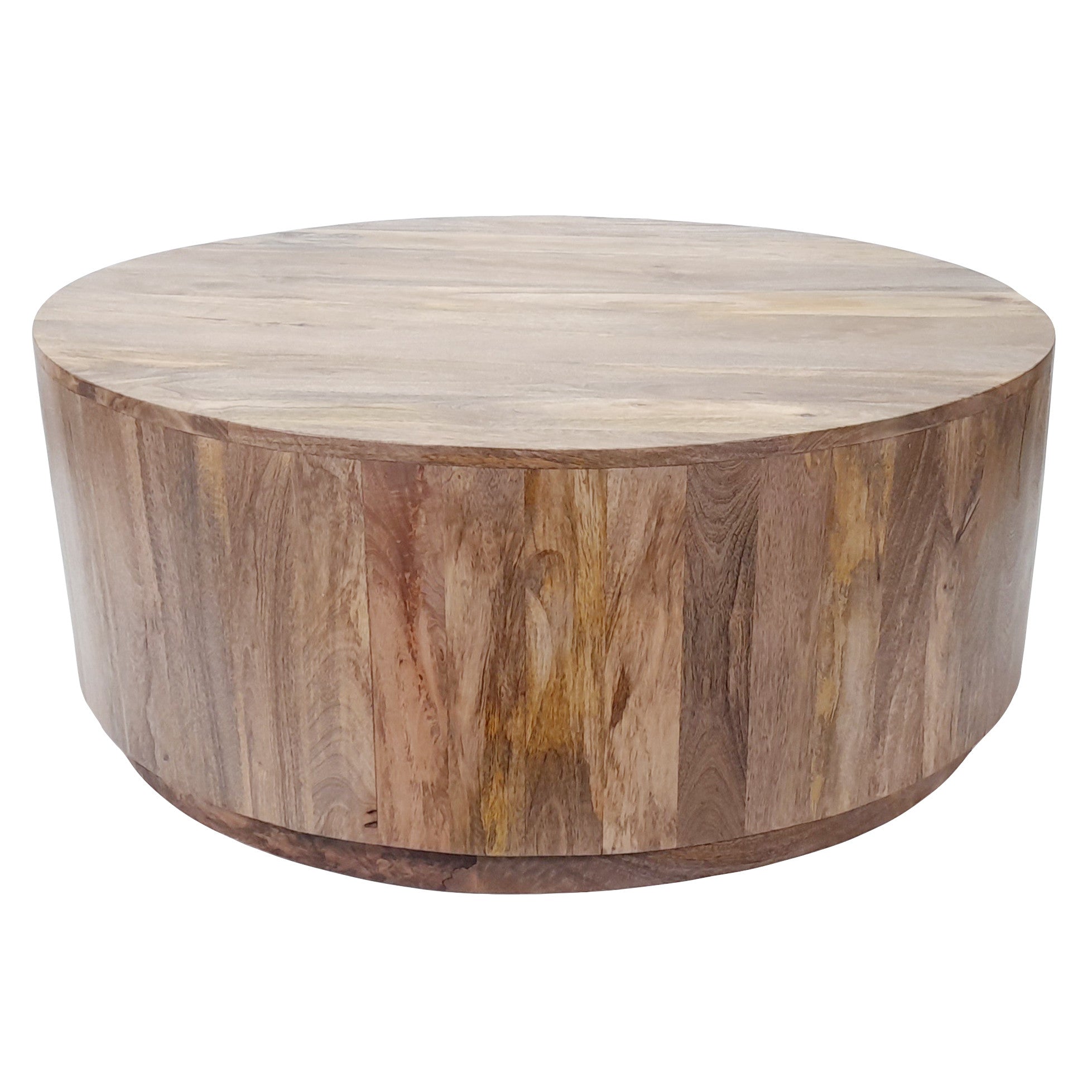 42" Wood Round Coffee Table