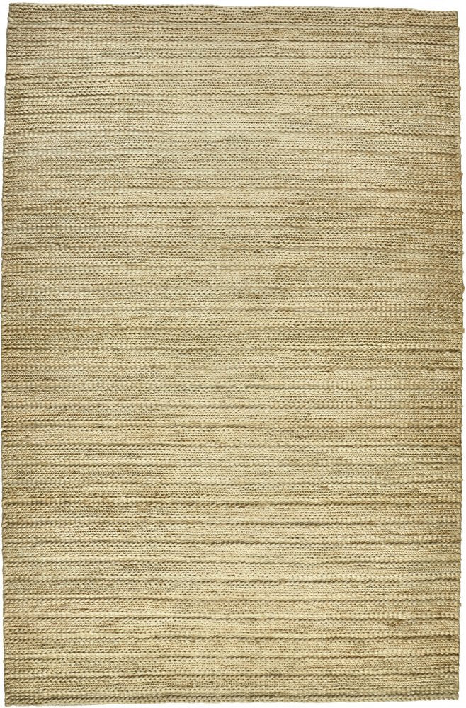 Solid Color Jute Hand Woven Area Rug
