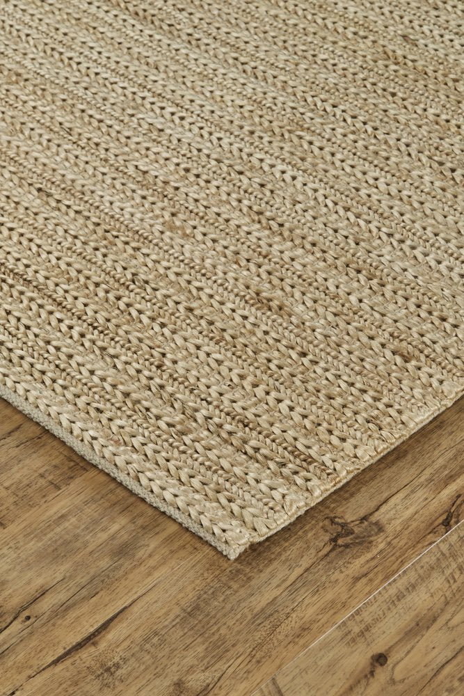 Solid Color Jute Hand Woven Area Rug