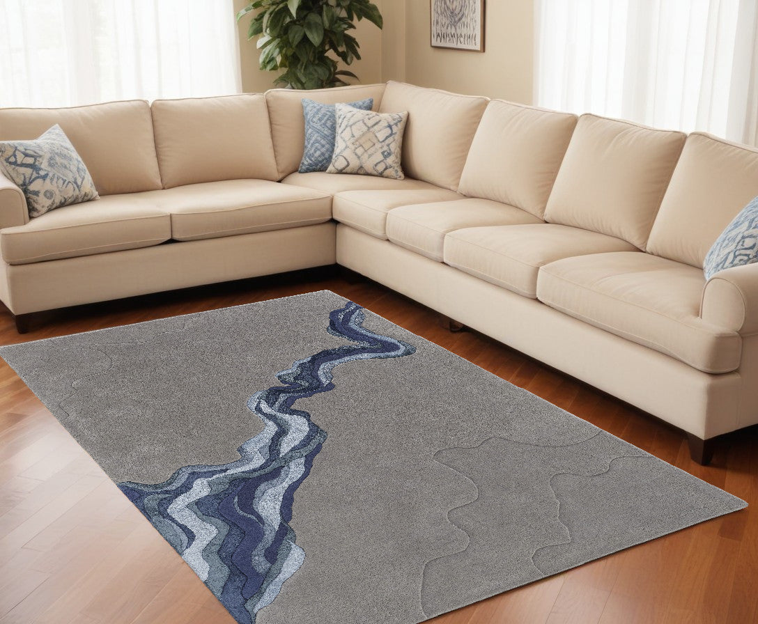 Wool Flow Area Rug